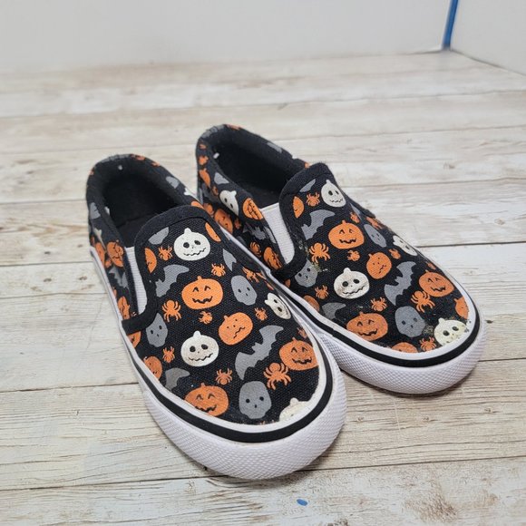 Tommy Bahama Shoes Size 9‎ Toddler Girl / Boy Halloween Glow in the Dark Slip-on - Picture 1 of 8